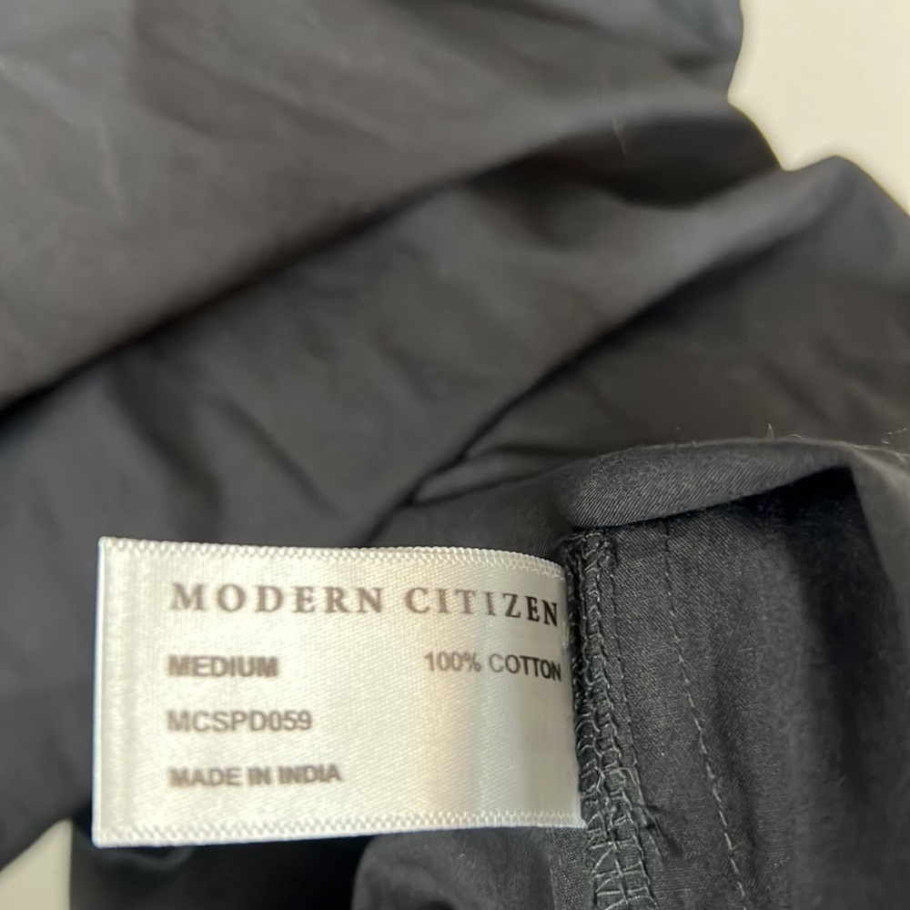 Modern Citizen Andra Black Tiered Mini Dress Size M - Picture 9 of 10